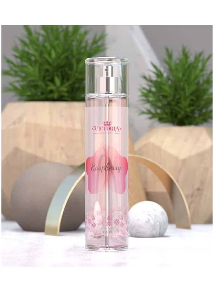 Victoria Body Mist Raspberry 250ml – Body Mist for Women and Men - Image 2